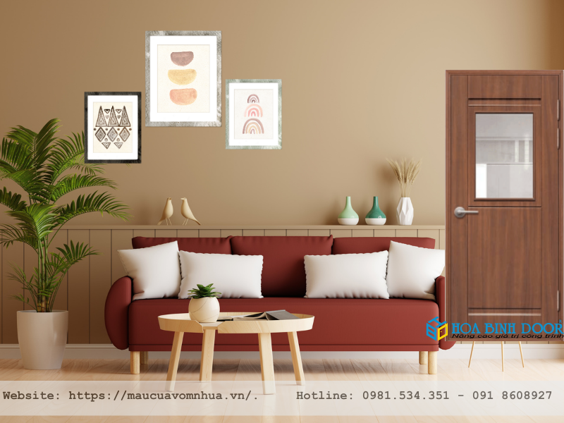 Cửa gỗ công nghiệp MDF Laminate tại quận 4